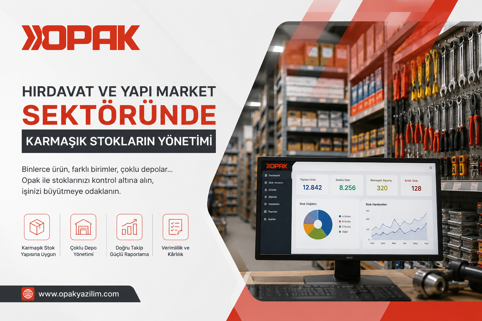 Hırdavat ve Yapı Market Sektöründe Karmaşık Stokların Yönetimi