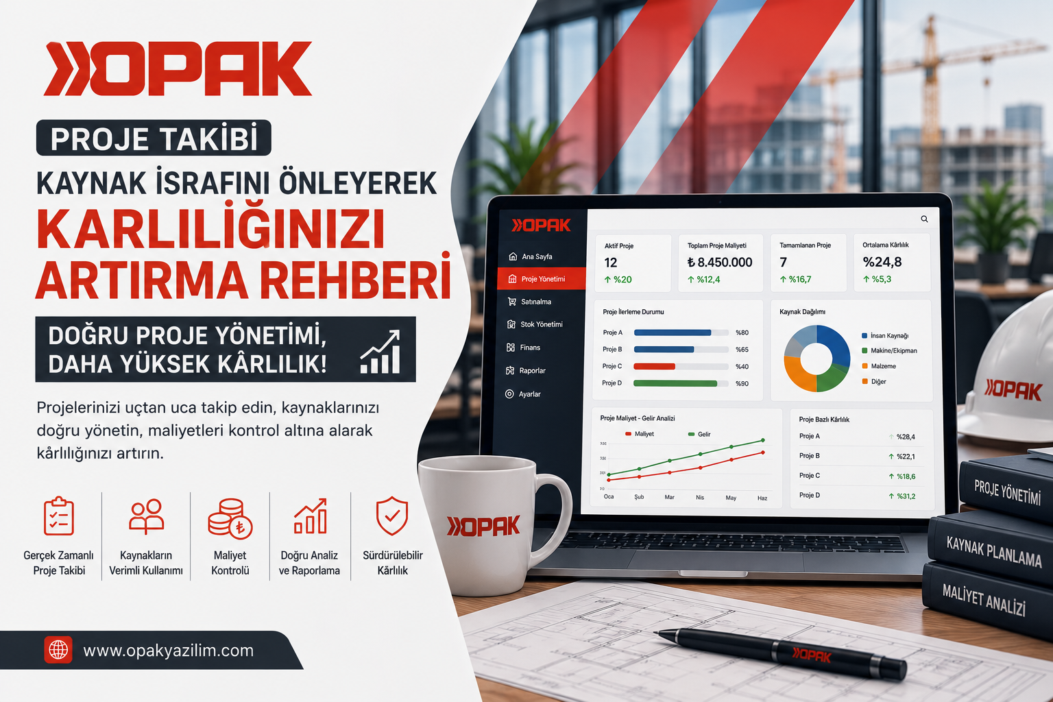 Proje Takibi: Kaynak İsrafını Önleyerek Kârlılığınızı Artırma Rehberi